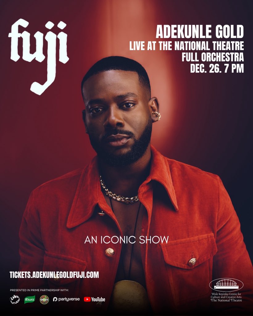 Adekunle Gold Announces Homecoming Concert with 55-Piece Orchestra