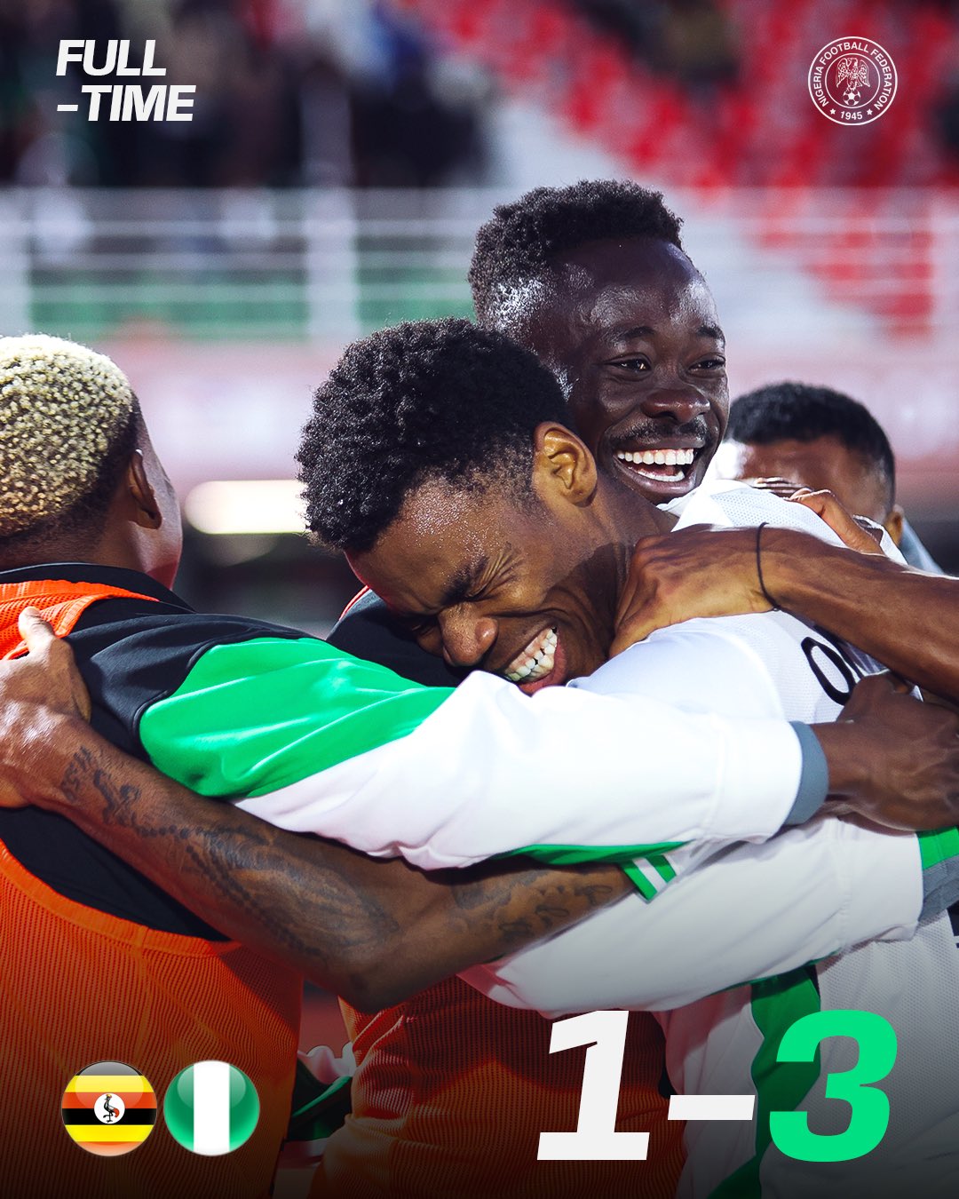 Super Eagles of Nigeria Outclass Uganda at AFCON 2025