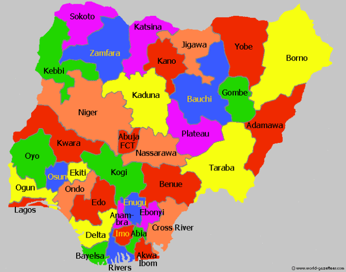 Nigerian States That Share Borders With Other Countries