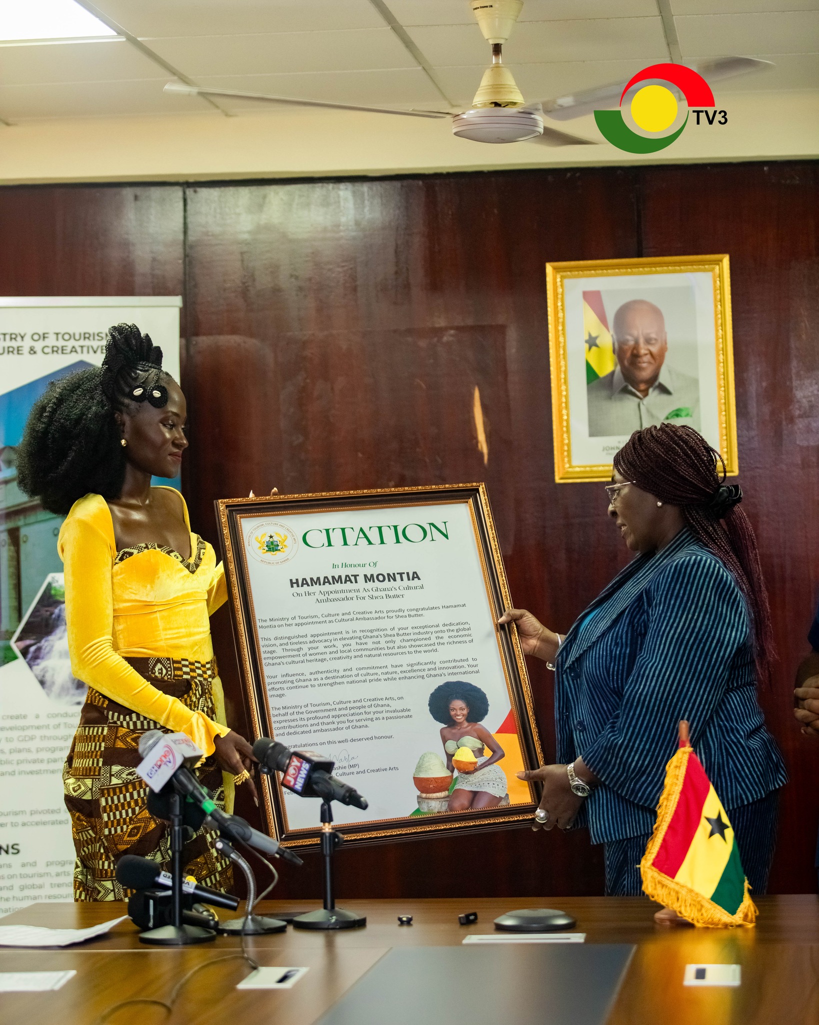 Hamamat Montia Named Ghana’s First Ambassador of Shea