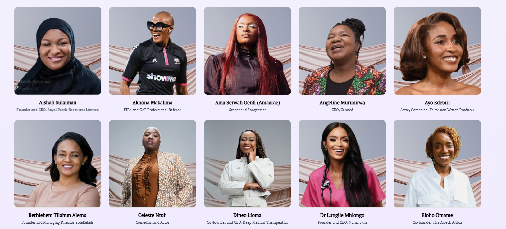 Meet Forbes Africa’s 2026 Women Under 50 Power List