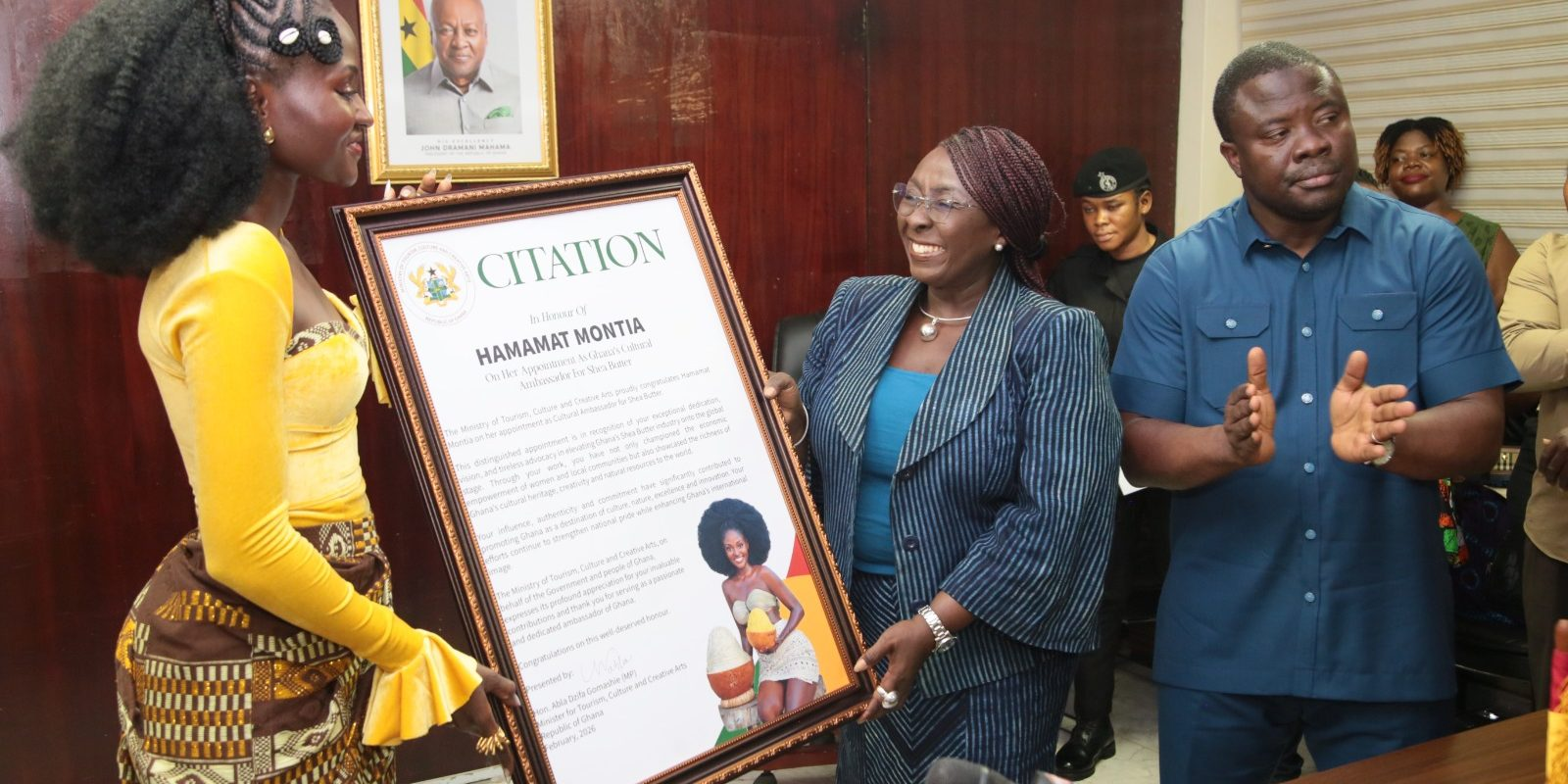 Hamamat Montia Named Ghana’s First Ambassador of Shea