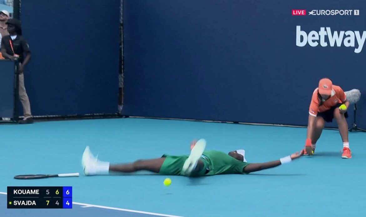 At 17, Moïse Kouamé Made Tennis History