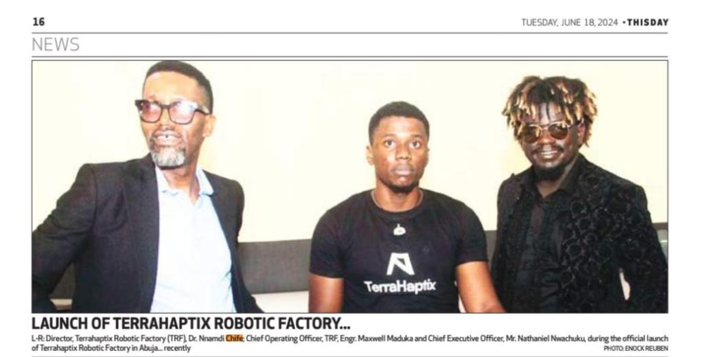 Nnamdi Chife Returns to Terra Industries as VP