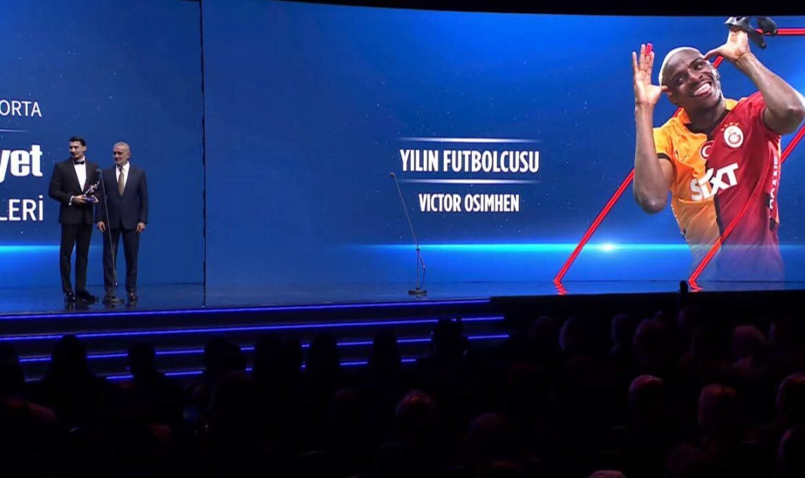 Osimhen Crowned Türkiye’s 2026 Footballer of the Year