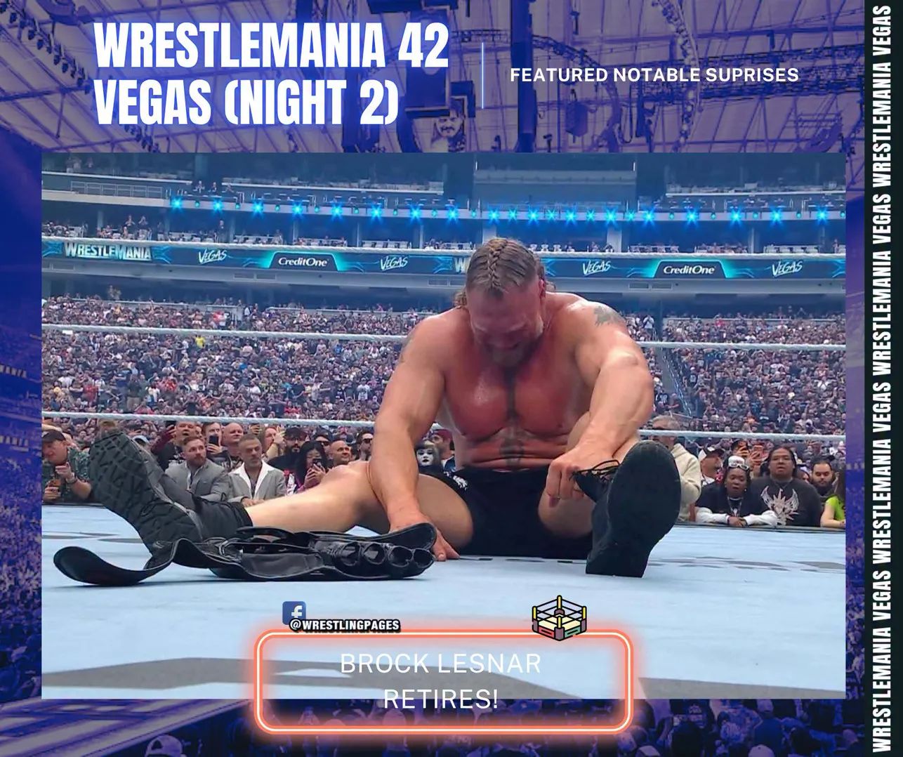 Nigerian Star Oba Femi Defeats Lesnar at WrestleMania 42