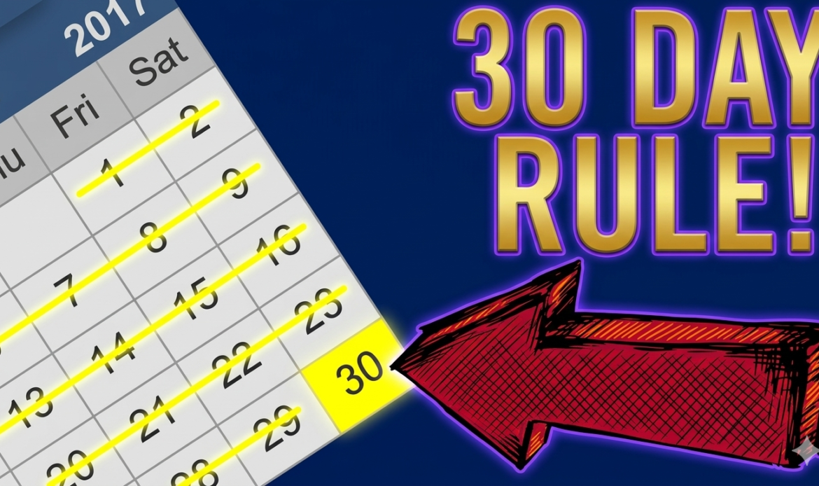 The 30-Day Purchase Pause Rule