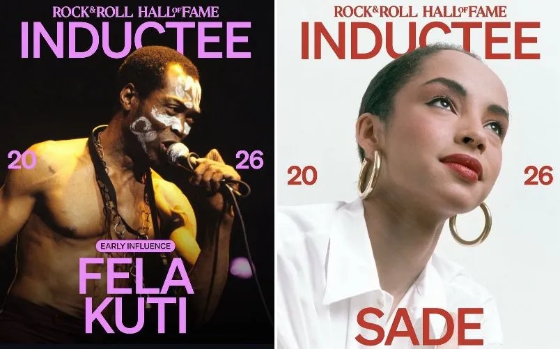 Nigerian Icons Fela and Sade Inducted into Hall of Fame