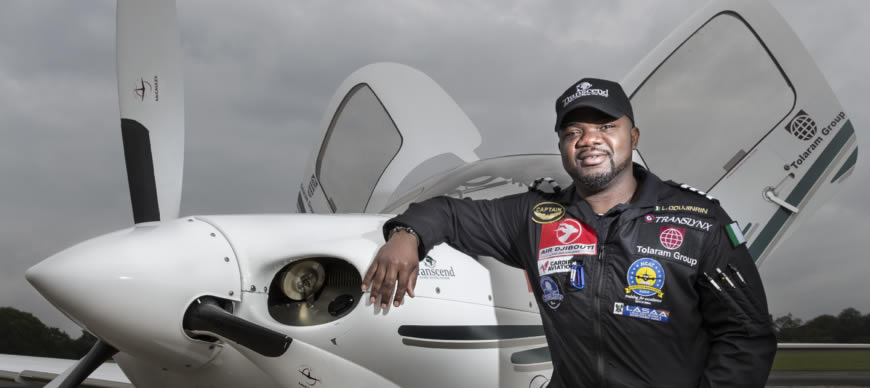 How One African Pilot Flew Solo Across the World