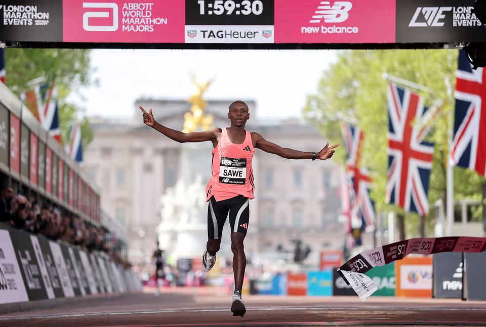 Sawe Makes History with Sub-Two-Hour Marathon in London