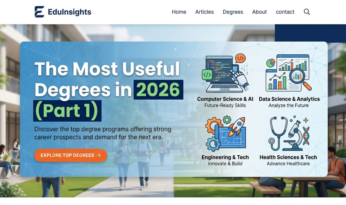 The Most Useful Degrees in 2026 (Part 1)