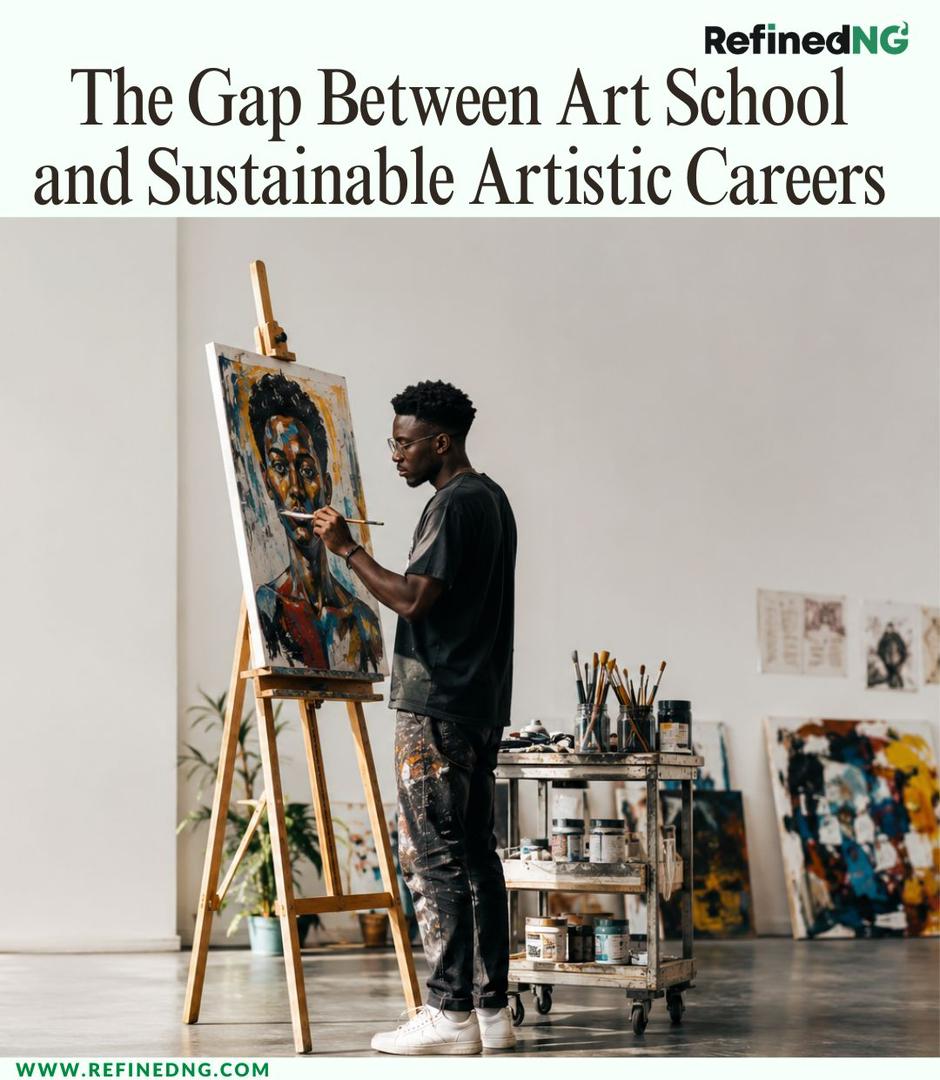 The Gap Between Art School and Sustainable Artistic Careers
