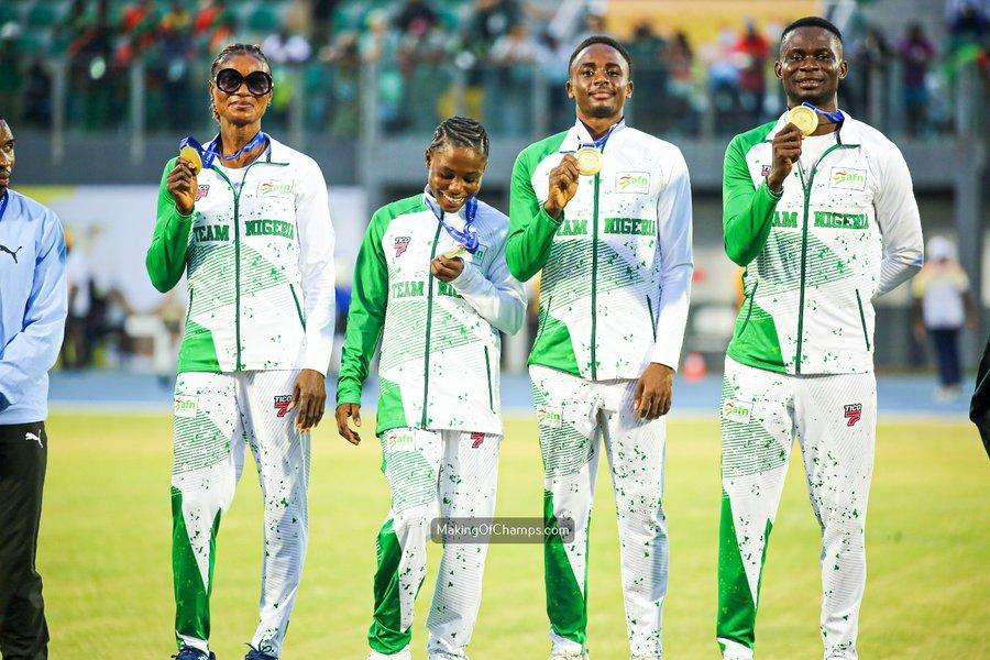 Tobi Amusan Leads Nigeria’s Medal Charge in Accra