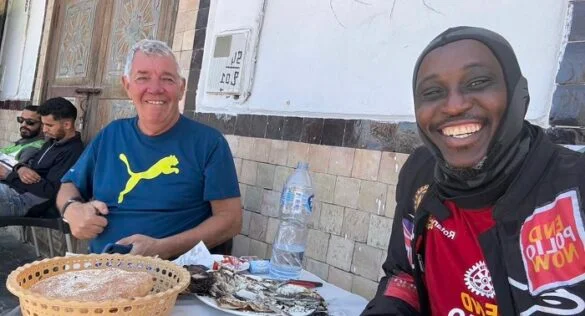 London to Lagos: Nigerian Humanitarian Pedals for a Polio-Free World
