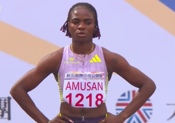 Tobi Amusan Claims Gold and New Meet Record in Taiwan