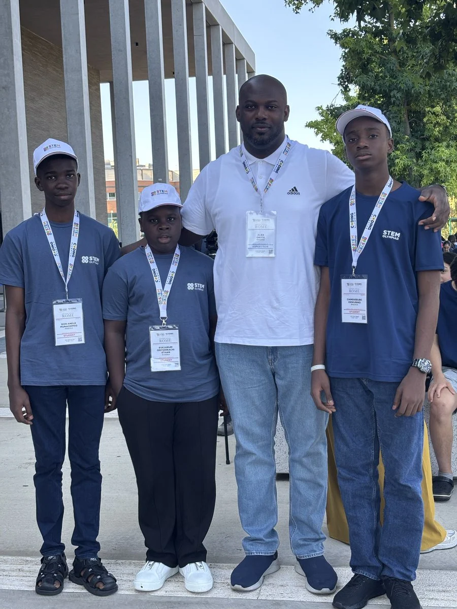 3 Nigerians Competing at the International STEM Olympiad in Rome