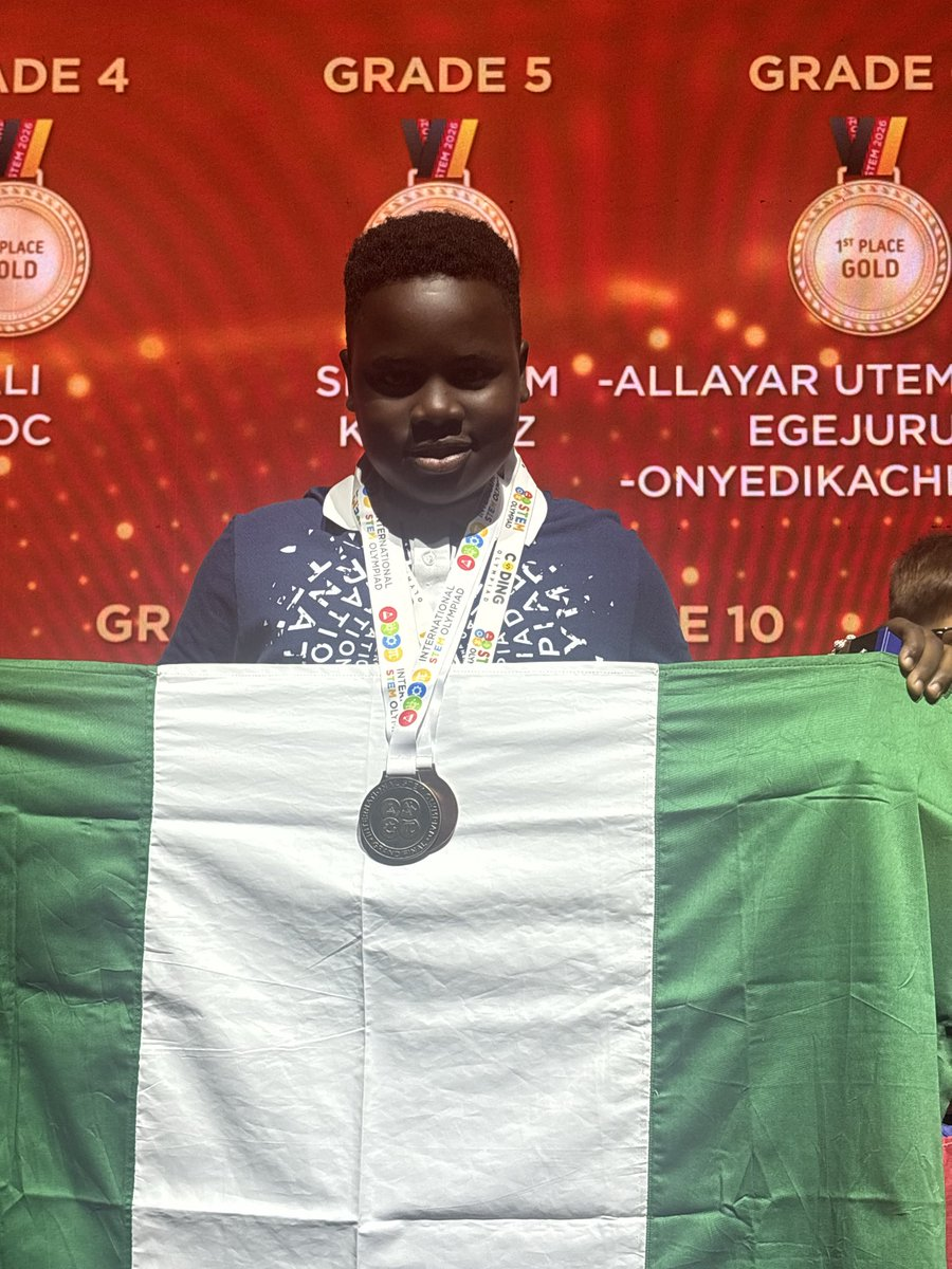 Nigerian Students Shine at 2026 International STEM Olympiad in Rome