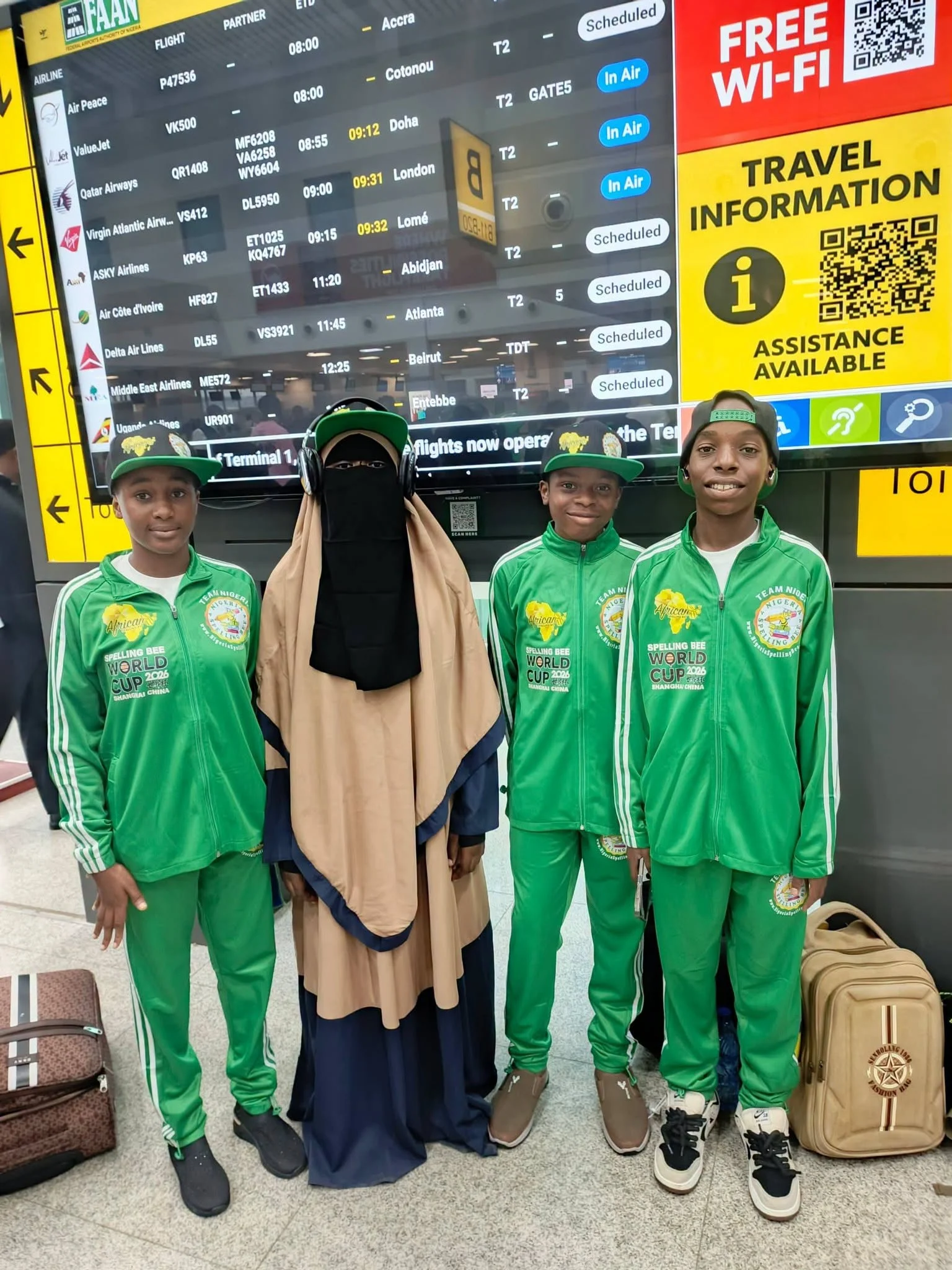 Nigeria Makes Historic World Spelling Bee Debut as Four Students Represent Country in China