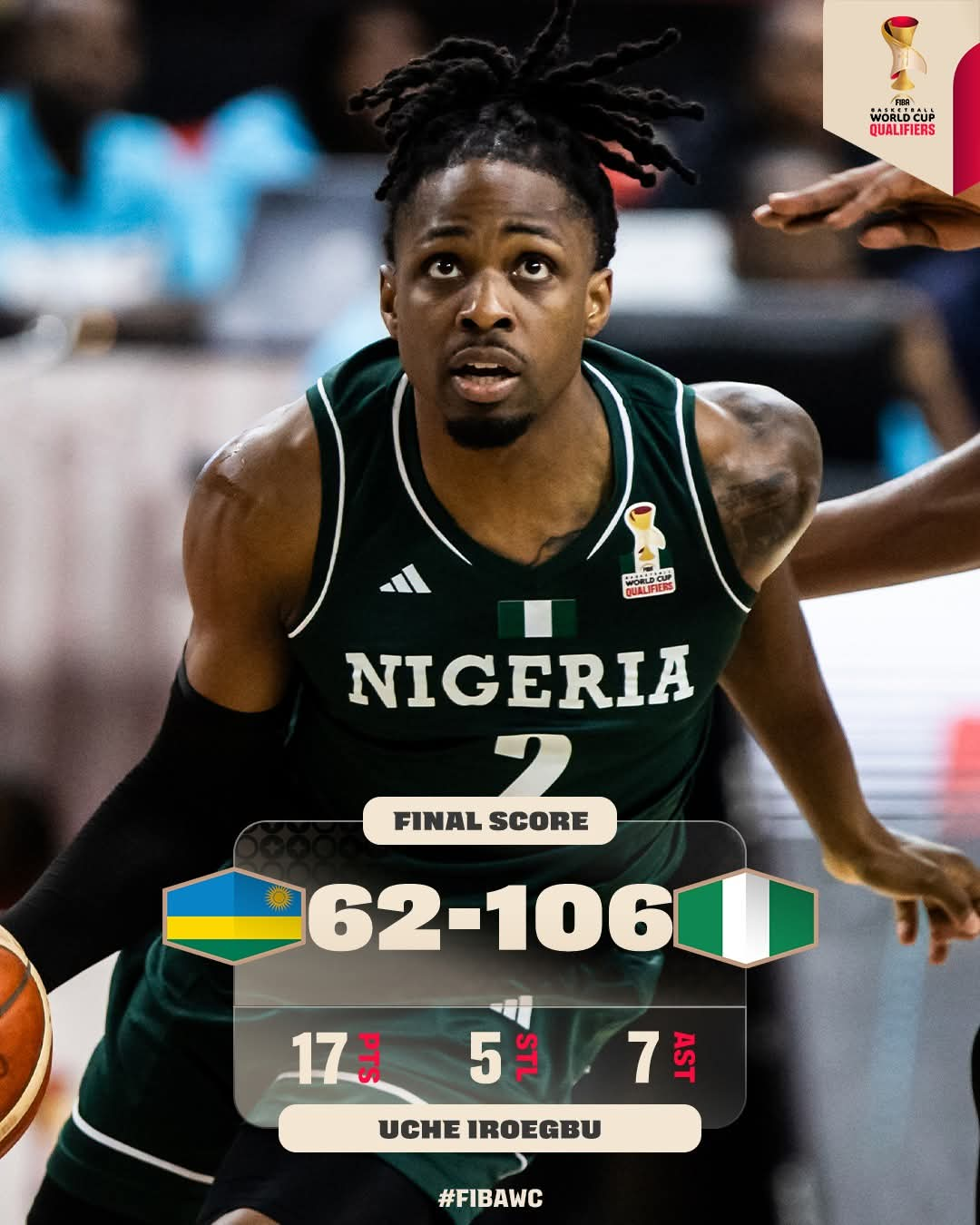 D'Tigers Crush Rwanda to Complete Perfect FIBA World Cup Qualifying Window