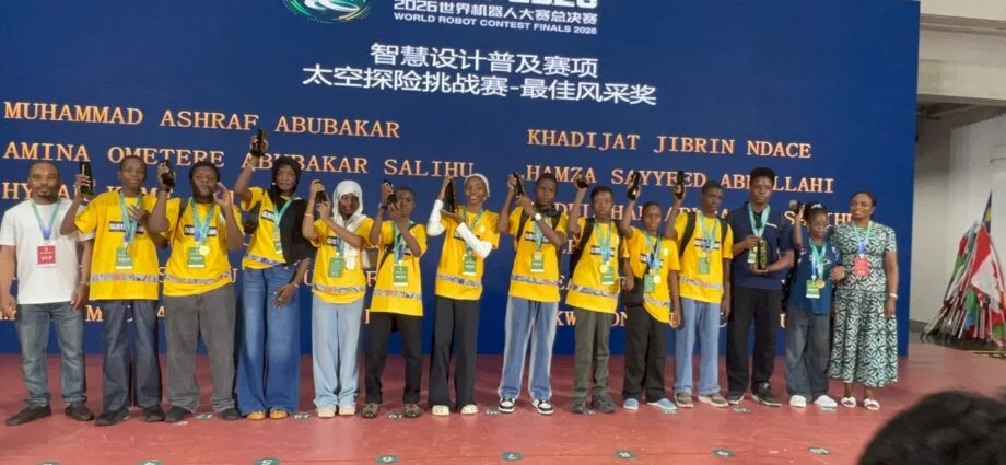 Nigerian Students Showcase Tech Skills at iCode Competition in China