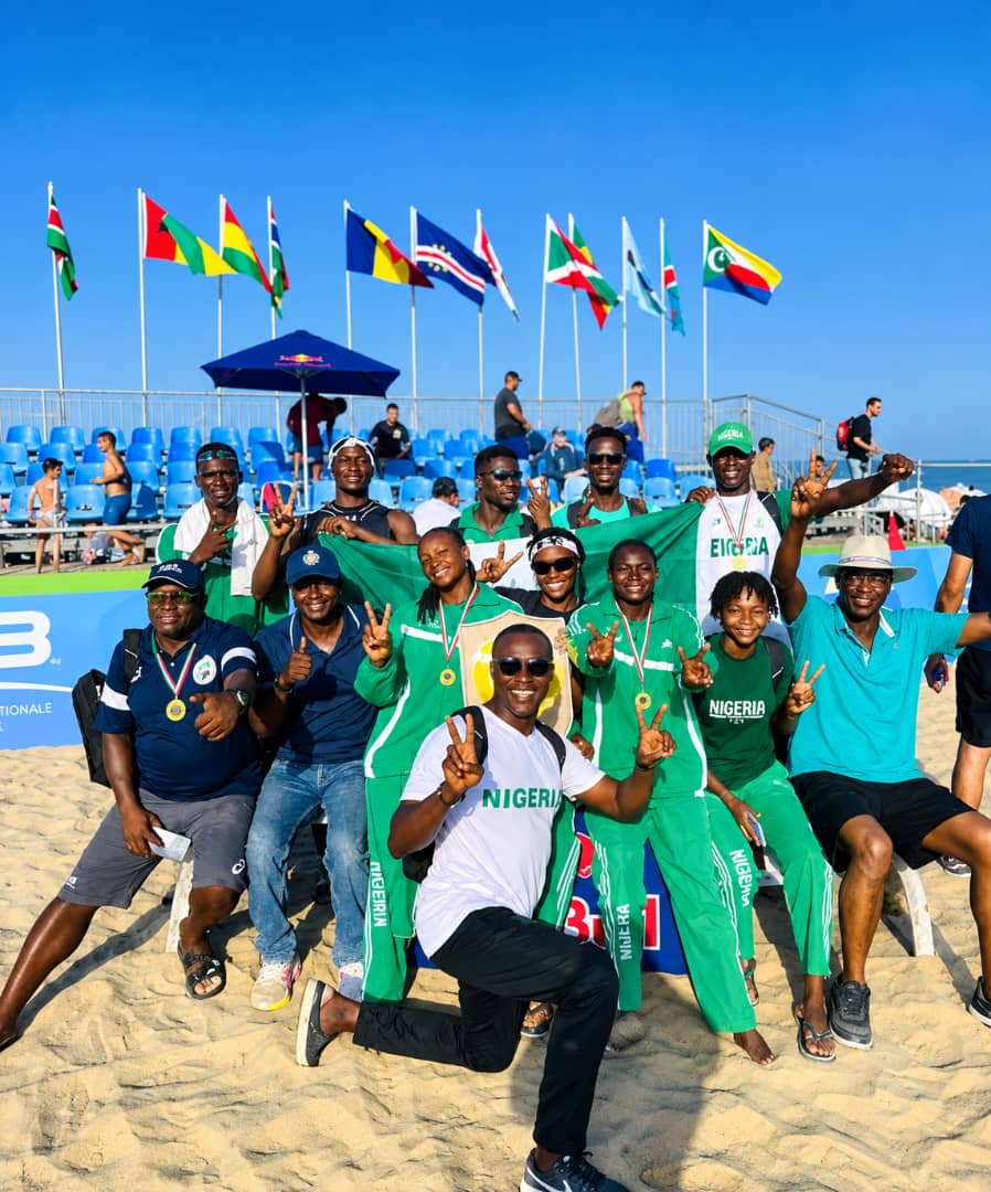Team Nigeria Book Beach Volleyball Ticket to LA 2028