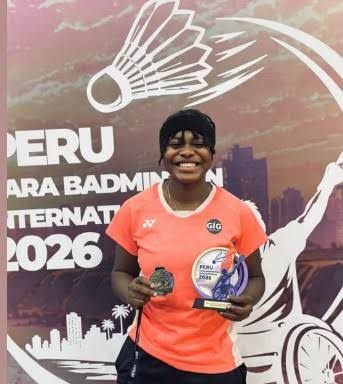 Eniola Bolaji Wins Gold at 2026 Peru Para Badminton International