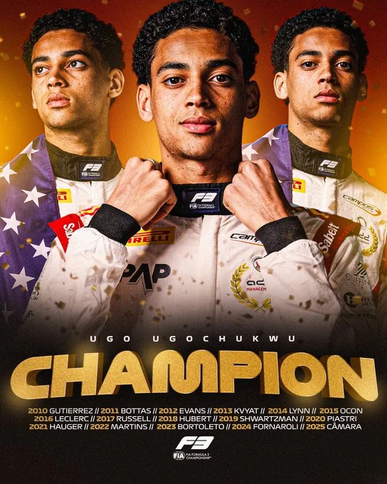 Ugo Ugochukwu Makes Formula 3 History!