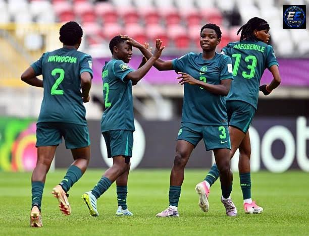 Falconets Thrash New Caledonia 10-1 to Reach U-20 Women’s World Cup Round of 16