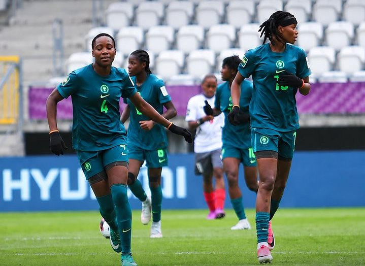 Falconets Thrash New Caledonia 10-1 to Reach U-20 Women’s World Cup Round of 16
