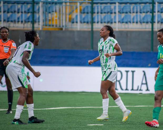 Super Falcons Thrash Comoros 5-0 to Advance in Olympic Qualifiers