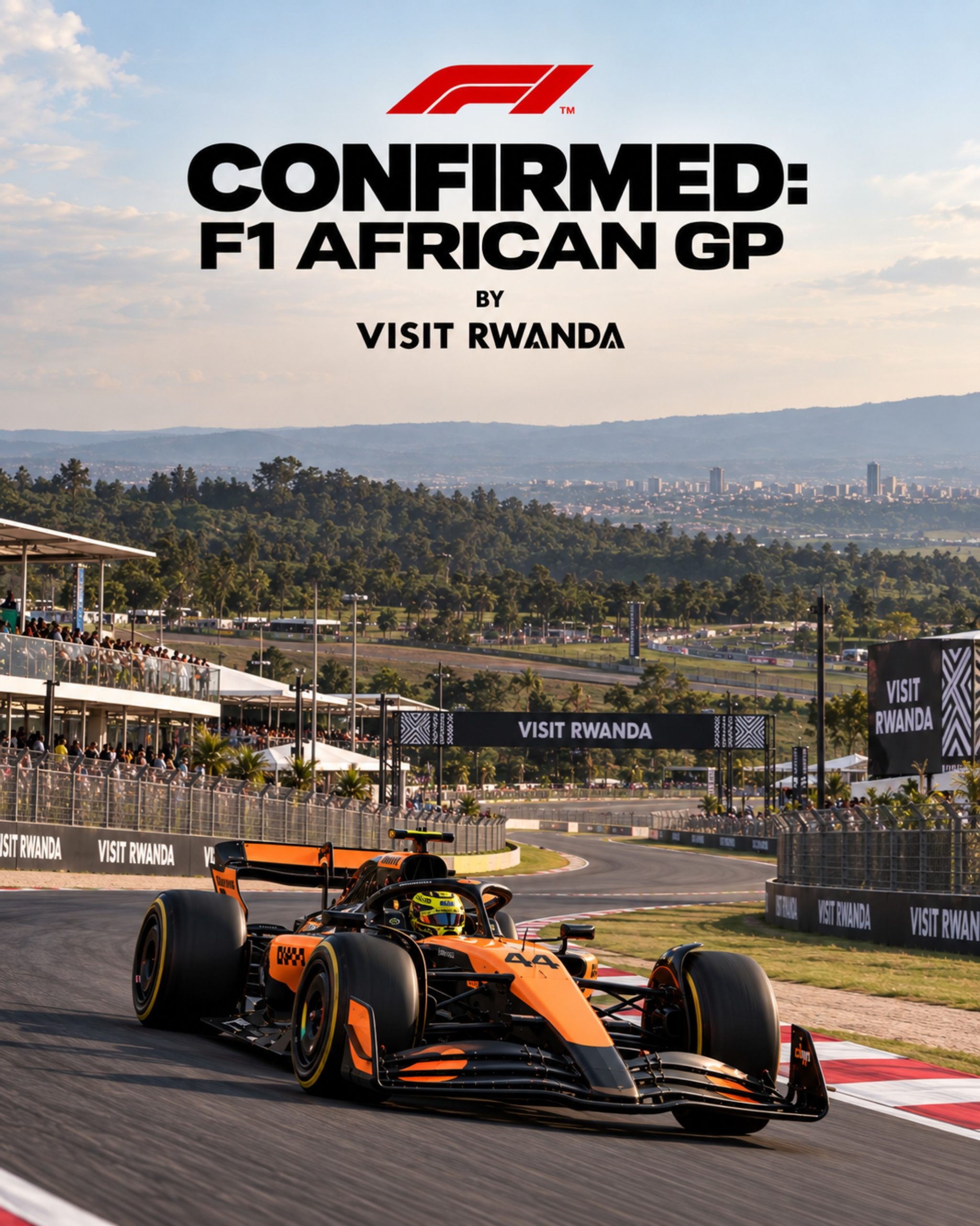 Formula 1 Returns to Africa as Rwanda Secures 10-Year Grand Prix Deal